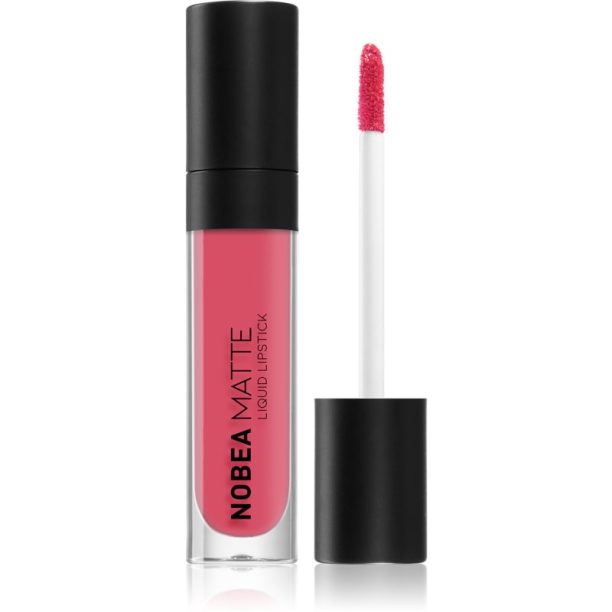 NOBEA Day-to-Day Matte Liquid Lipstick матиращо течно червило цвят Magenta #M07 7 мл. на ниска цена