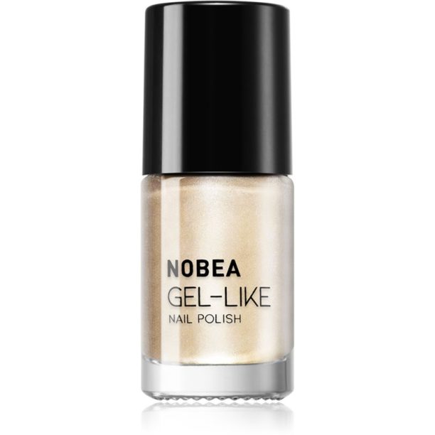 NOBEA Metal Gel-like Nail Polish лак за нокти с гел ефект цвят frosting #N16 6 мл.