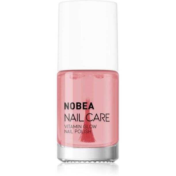 NOBEA Nail Care Vitamin Glow Nail Polish подхранващ лак за нокти 6 мл.