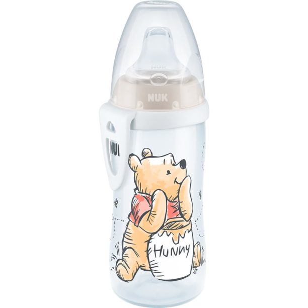 NUK Active Cup Winnie the Pooh бебешко шише 12 m 300 мл.