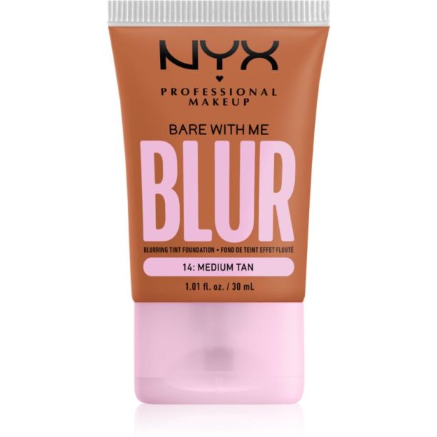 NYX Professional Makeup Bare With Me Blur Tint хидратиращ фон дьо тен цвят 14 Medium Tan 30 мл. на ниска цена