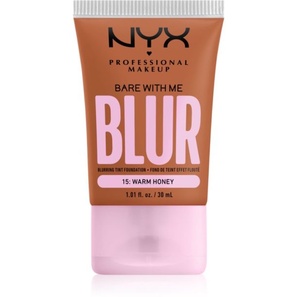 NYX Professional Makeup Bare With Me Blur Tint хидратиращ фон дьо тен цвят 15 Warm Honey 30 мл. на ниска цена