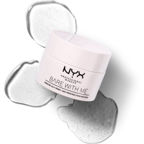 NYX Professional Makeup Bare With Me Hydrating Jelly Primer основа с гел текстура 40 мл. купи на топ цена