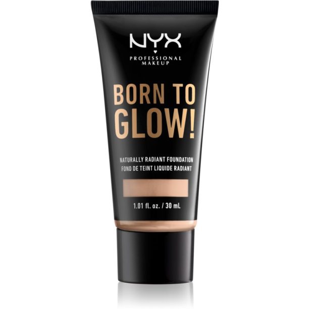 NYX Professional Makeup Born To Glow течен озаряващ фон дьо тен цвят 05 Light 30 мл. на ниска цена