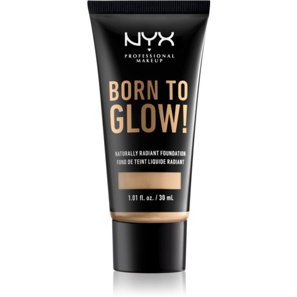 NYX Professional Makeup Born To Glow течен озаряващ фон дьо тен цвят 6.3 Wam Vanilla 30 мл. на ниска цена