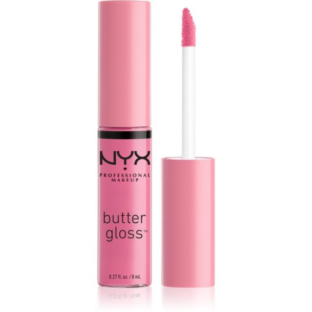 NYX Professional Makeup Butter Gloss блясък за устни цвят 04 Merengue 8 мл.