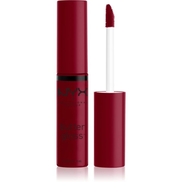 NYX Professional Makeup Butter Gloss блясък за устни цвят 39 Rocky Road 8 мл.