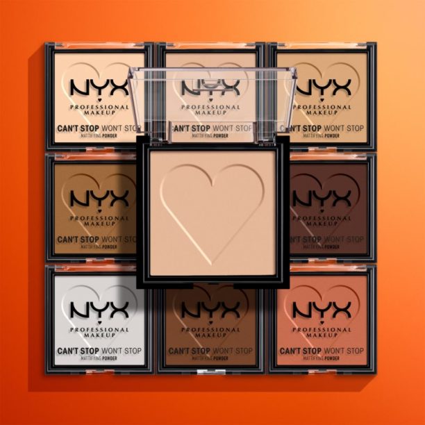 NYX Professional Makeup Can't Stop Won't Stop Mattifying Powder матираща пудра цвят 04 Meduim 6 гр. купи на топ цена