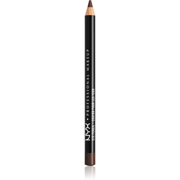 NYX Professional Makeup Eye and Eyebrow Pencil прецизен молив за очи цвят 931 Black Brown 1.2 гр. на ниска цена