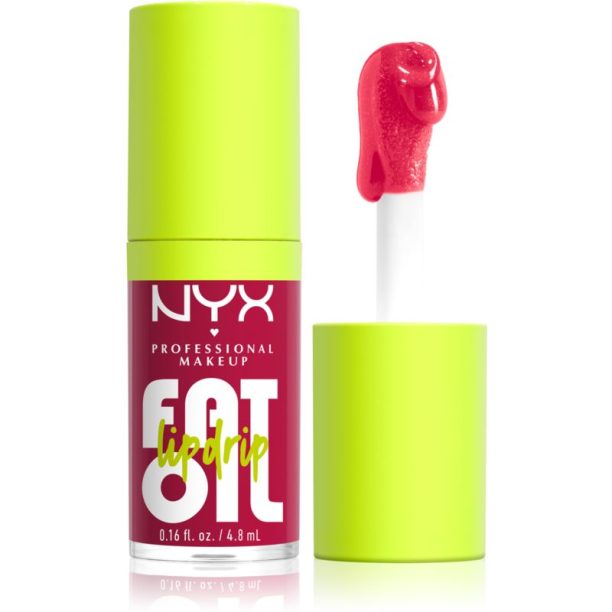 NYX Professional Makeup Fat Oil Lip Drip масло от нар цвят 05 Newsfeed 4