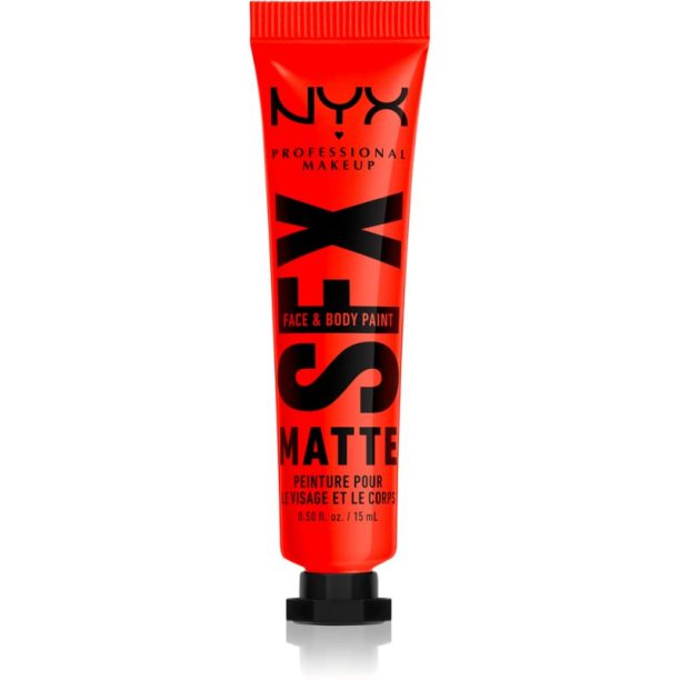 NYX Professional Makeup Halloween SFX Paints кремообразни сенки за очи за лице и тяло цвят 02 Fired Up 15 мл. на ниска цена