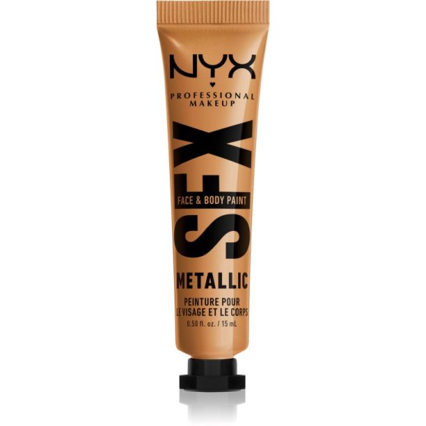 NYX Professional Makeup Halloween SFX Paints кремообразни сенки за очи за лице и тяло цвят 05 Gold Dusk 15 мл. на ниска цена