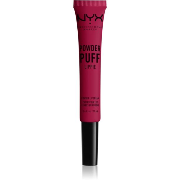 NYX Professional Makeup Powder Puff Lippie червило с апликатор гъбичка цвят 12 Prank Call 12 мл.