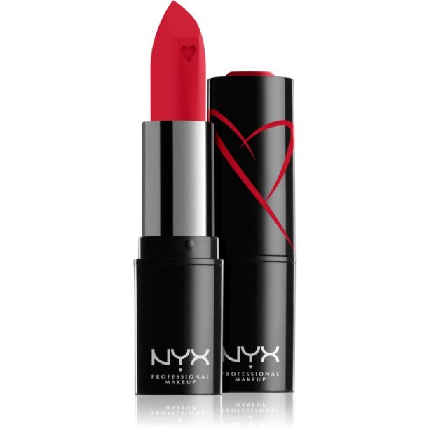 NYX Professional Makeup Shout Loud кремообразно хидратиращо червило цвят 11 - Red Haute 3.5 гр.