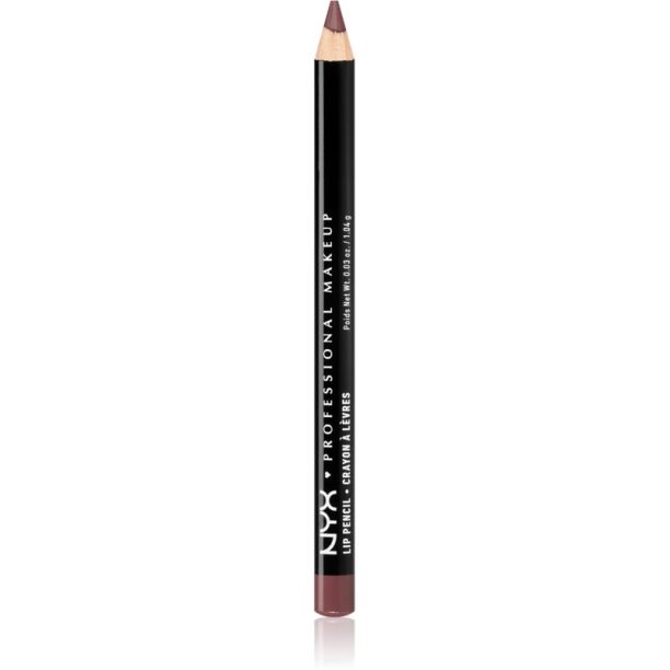 NYX Professional Makeup Slim Lip Pencil прецизен молив за устни цвят Mauve 1 гр.