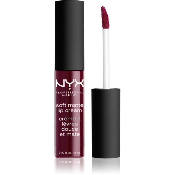 NYX Professional Makeup Soft Matte Lip Cream леко течно матиращо червило цвят 20 Copenhagen 8 мл.