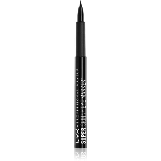 NYX Professional Makeup Super Skinny Eye Marker очна линия писалка цвят Carbon Black 1.1 мл.