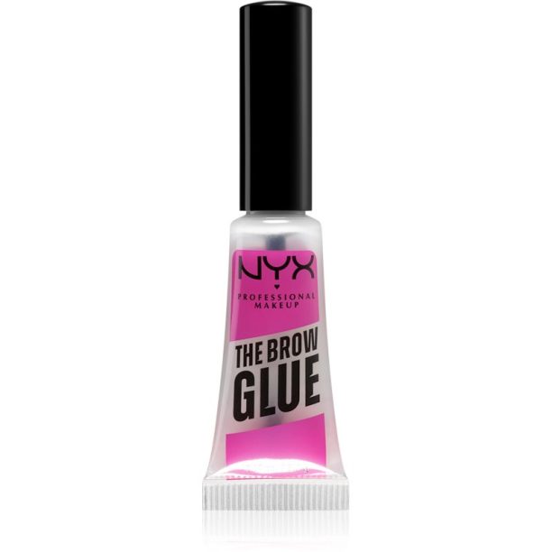 NYX Professional Makeup The Brow Glue гел за вежди цвят Transparent 5 гр.