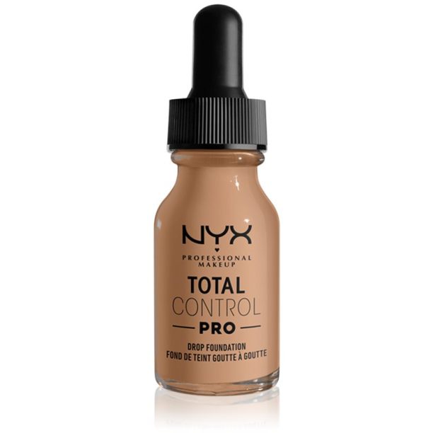 NYX Professional Makeup Total Control Pro Drop Foundation фон дьо тен цвят 12 - Classic Tan 13 мл.