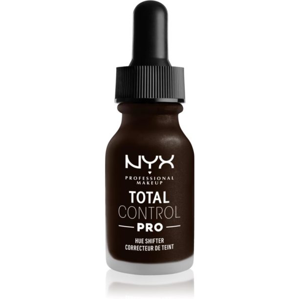 NYX Professional Makeup Total Control Pro Hue Shifter пигментни капки цвят 01 - Dark 13 мл. на ниска цена