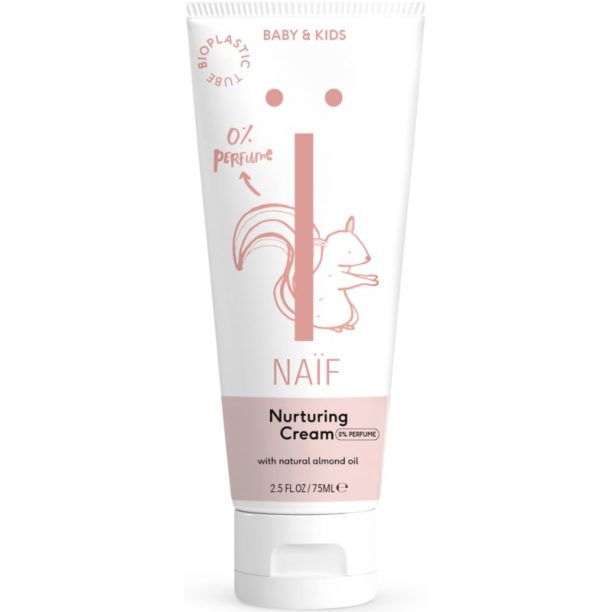 Naif Baby & Kids Nurturing Cream крем-грижа без парфюм за деца от раждането им 75 мл.