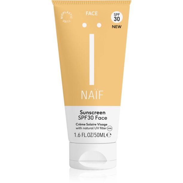 Naif Face крем за лице за слънчеви бани SPF 30 50 мл. на ниска цена