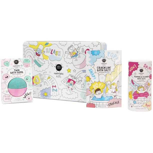 Nailmatic Kids Splash Bath Box комплект Pink