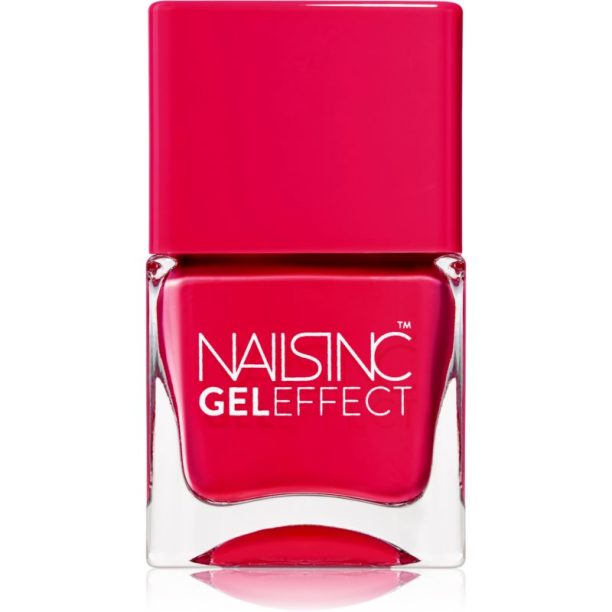 Nails Inc. Gel Effect лак за нокти с гел ефект цвят Chelsea Grove 14 мл.