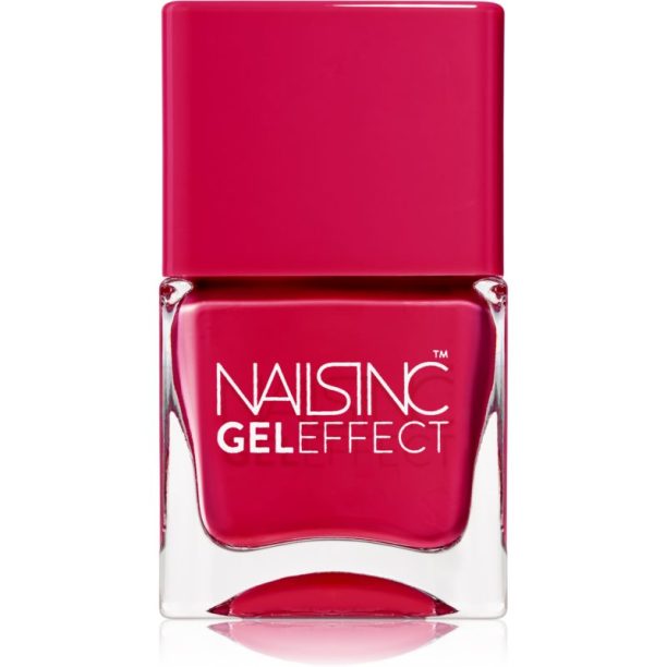 Nails Inc. Gel Effect лак за нокти с гел ефект цвят Covent Garden Place 14 мл.