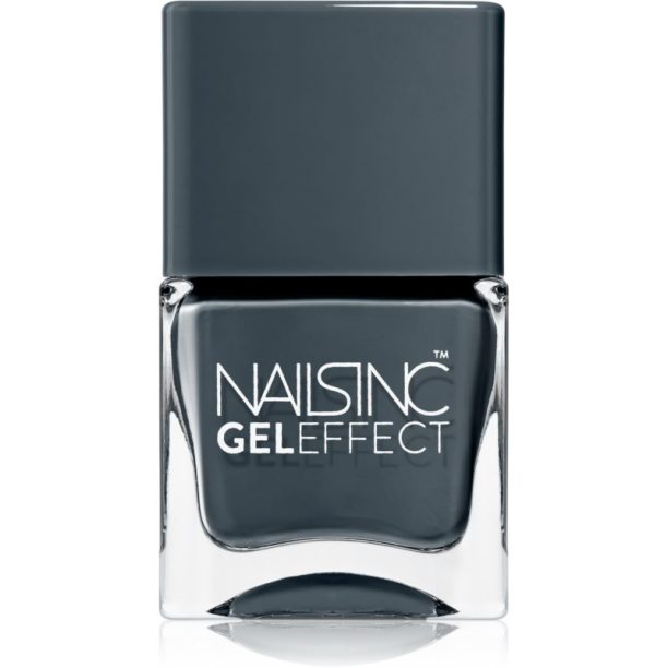 Nails Inc. Gel Effect лак за нокти с гел ефект цвят Gloucester Crescent 14 мл.