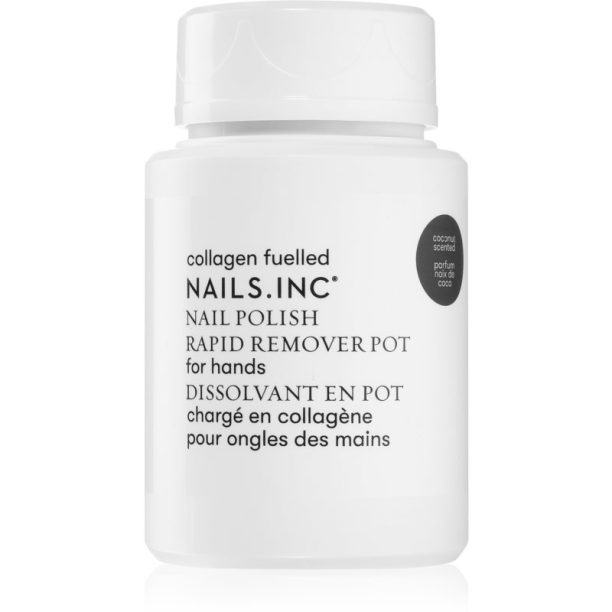 Nails Inc. Powered by Collagen лакочистител без ацетон 60 мл.