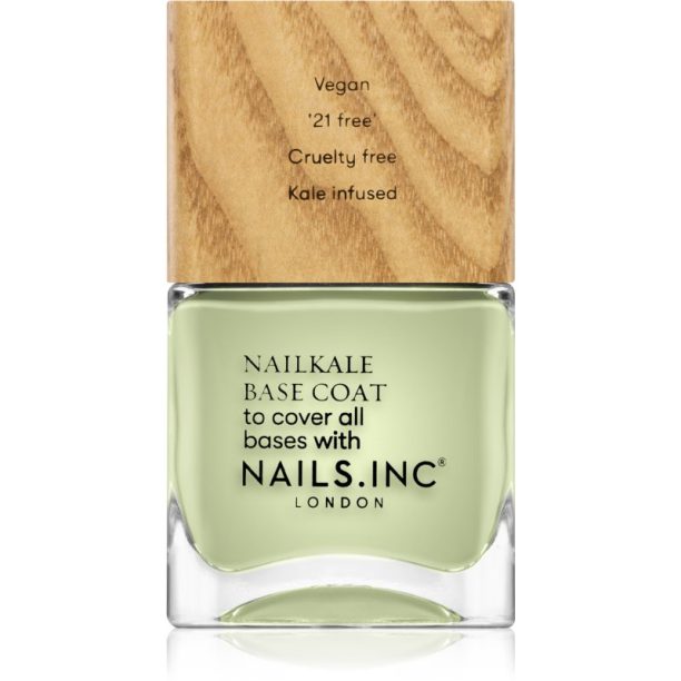 Nails Inc. Vegan Nail Polish базов лак за нокти 14 мл.