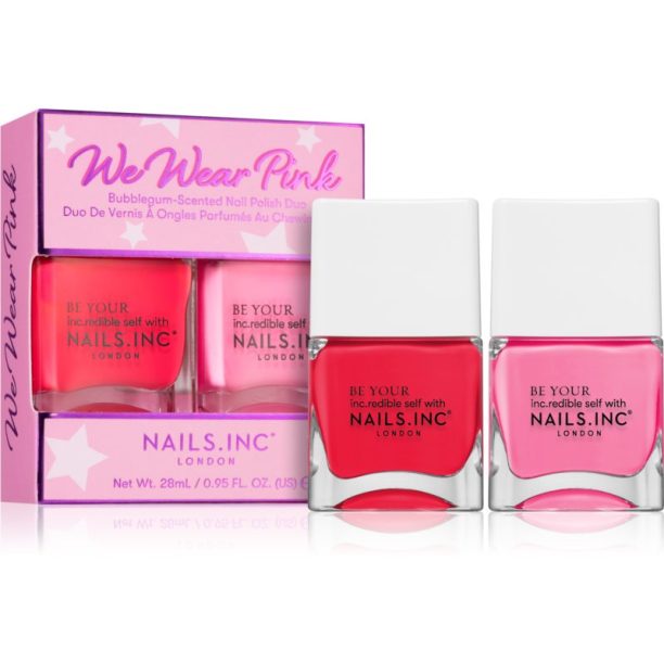 Nails Inc. We Wear Pink изгодна опаковка (за нокти)