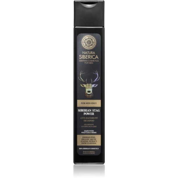 Natura Siberica For Men Only шампоан против пърхот 250 мл.