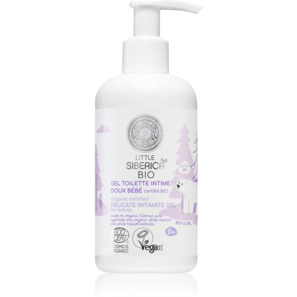 Natura Siberica Little Siberica BIO нежен гел за интимна хигиена за деца от раждането им 250 мл.