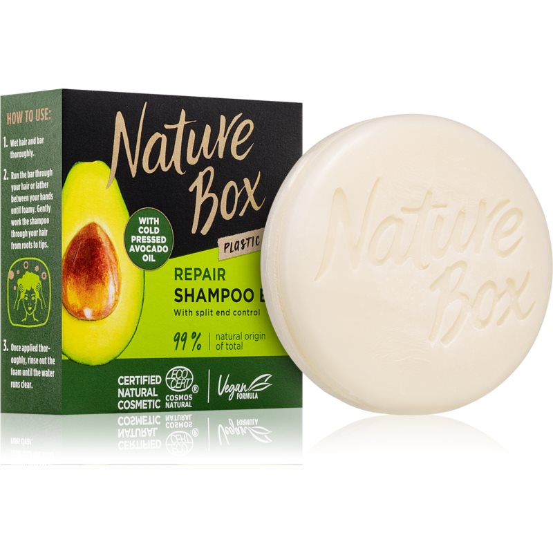 Nature Box Avocado Твърд шампоан 85 гр. на ниска цена