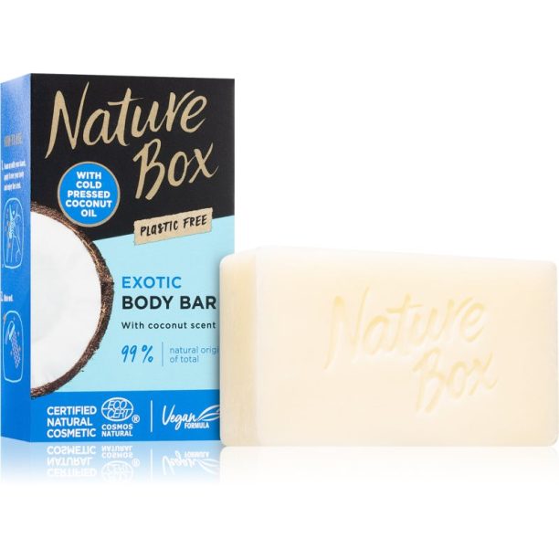 Nature Box Coconut почистващ твърд сапун 100 гр.