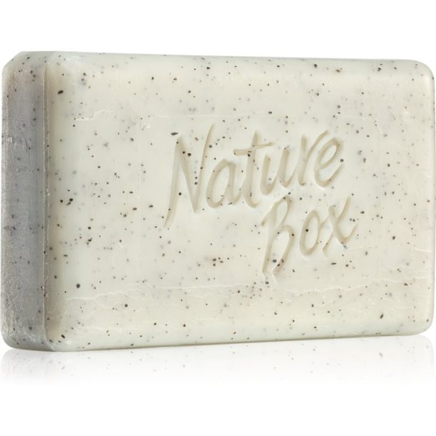 Nature Box Coconut почистващ твърд сапун с пилинг ефект 90 гр. на ниска цена