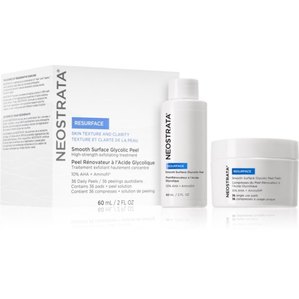 NeoStrata Resurface Smooth Surface Glycolic Peel пилинг в една стъпка за домашна употреба s AHA 60 мл.