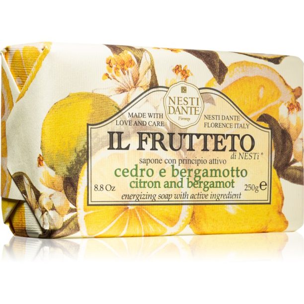 Nesti Dante Il Frutteto Citron and Bergamot натурален сапун 250 гр.