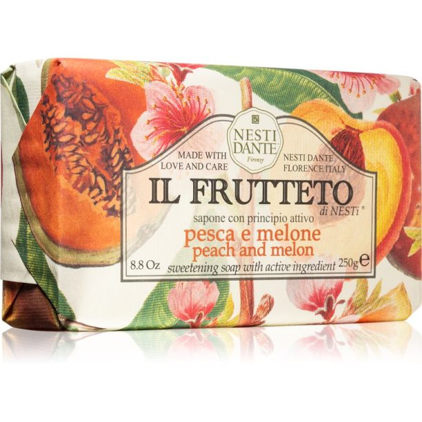 Nesti Dante Il Frutteto Peach and Melon натурален сапун 250 гр.