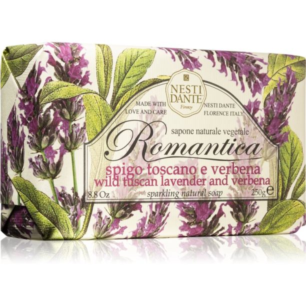 Nesti Dante Romantica Wild Tuscan Lavender and Verbena натурален сапун 250 гр.