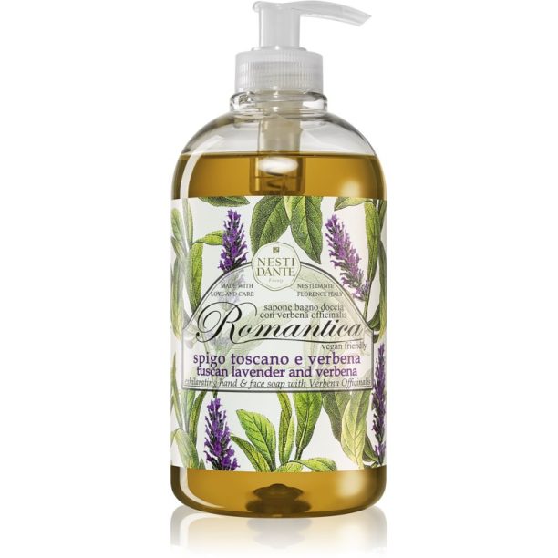 Nesti Dante Romantica Wild Tuscan Lavender and Verbena нежен течен сапун за ръце 500 мл.