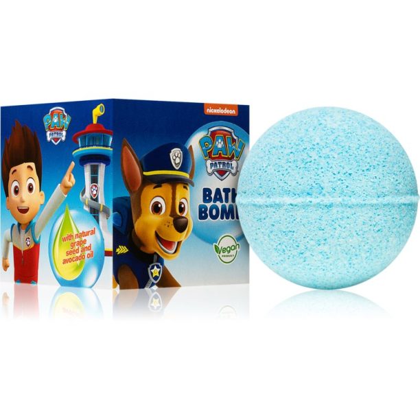 Nickelodeon Paw Patrol Bath Bomb бомбичка за вана за деца Blackberry - Chase 165 гр.