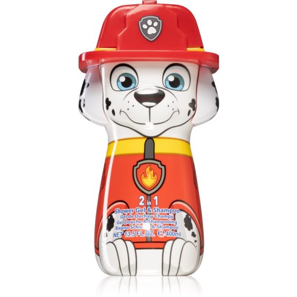 Nickelodeon Paw Patrol Marshall душ гел и шампоан 2 в 1 за деца 400 мл.