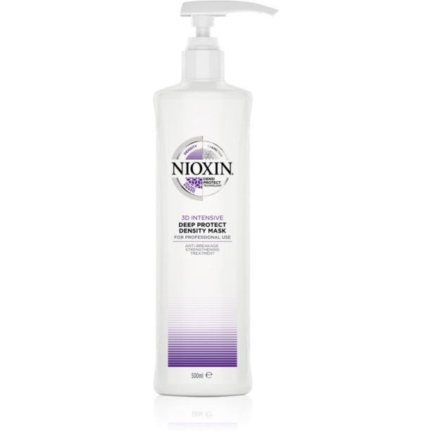 Nioxin 3D Intensive  Deep Protect Density Mask подсилваща маска за увредена и крехка коса 500 мл.