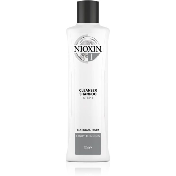 Nioxin System 1 Cleanser Shampoo почистващ шампоан за фина към нормална коса 300 мл. на ниска цена