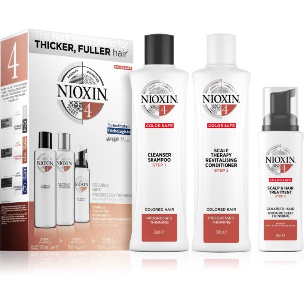 Nioxin System 4 Color Safe подаръчен комплект за боядисана коса