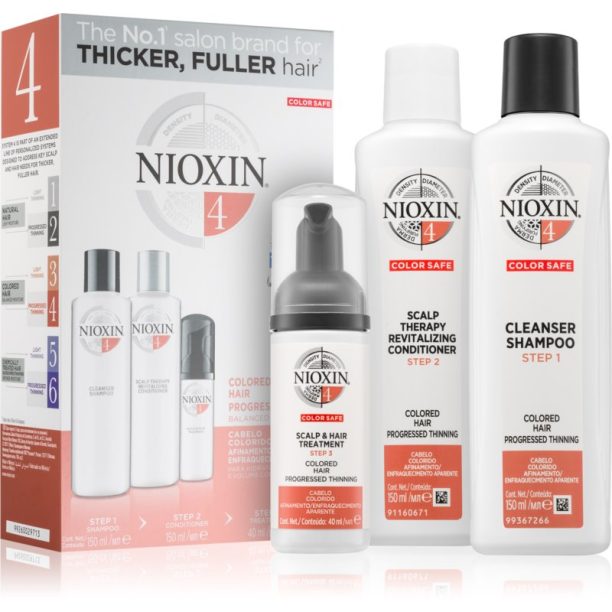 Nioxin System 4 Color Safe подаръчен комплект (за боядисана коса)