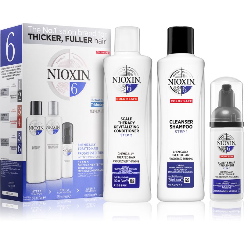 Nioxin System 6 изгодна опаковка (за разредена коса) на ниска цена